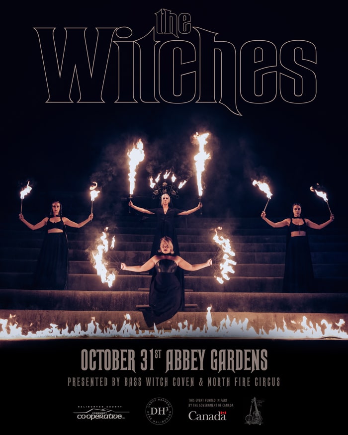 The Witches 6pm 8pm Abbey Gardens